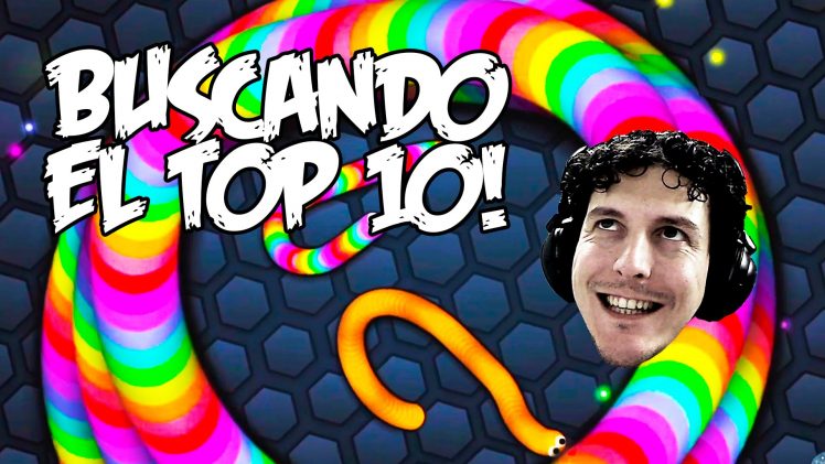 El top 10 de los gusanos! | Slither.io